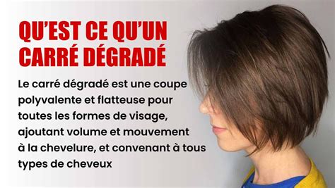 dégradé femme|Coupe au carré dégradé : 20 jolies coiffures à porter en 2024